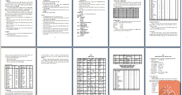 Contoh Format Buku Program - Gontoh