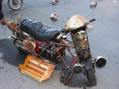 Steampunk Motorbike