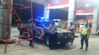 Personil Gabungan Polsek Paseh Polresta Bandung Patroli Biru Malam Hari