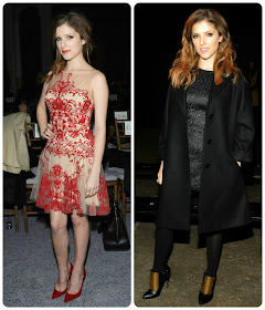 Anna Kendrick Marchesa and Philosophy By Natalie Ratabesi fashion show during Mercedes-Benz Fashion Week Fall 2014 