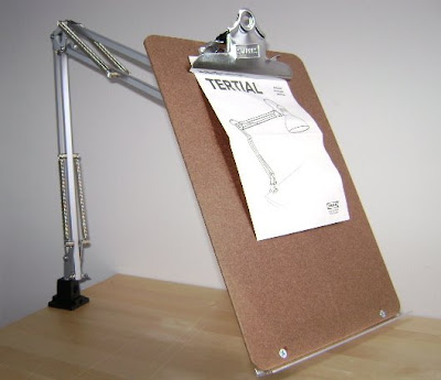 movable reading boom arm
