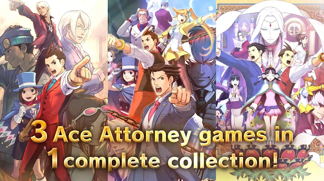 Apollo Justice Ace Attorney Trilogy collection CAPCOM Showcase June 2023 announcement artwork