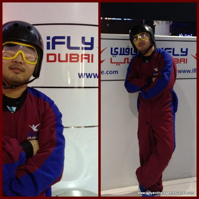 Ed flew at PlayNation's Ifly Dubai