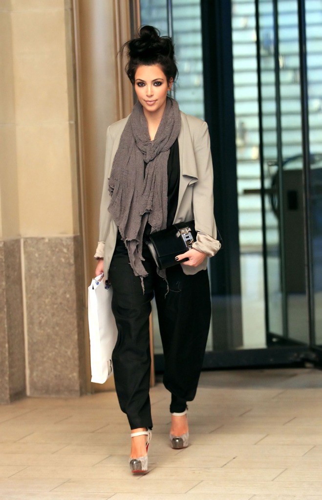 Kim Kardashian out in LA