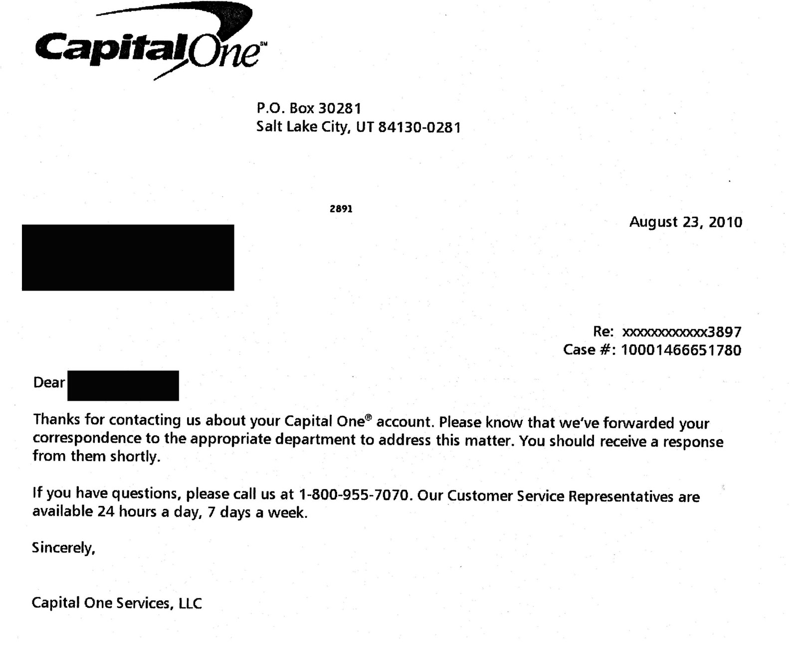 My fight with Capital One Credit card