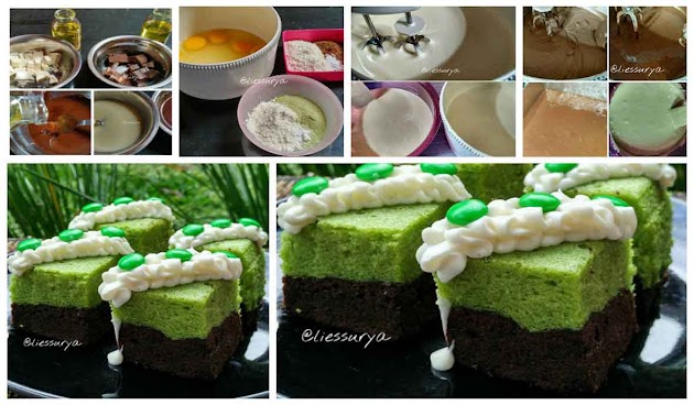 Resep Brownies Kukus Cokelat Green Tea Enak dan Wangi!...