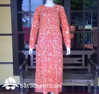 batik gamis batik solo