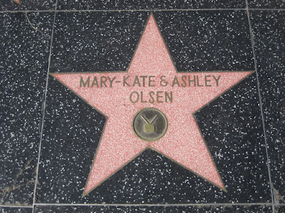 Mary Kate and Ashley Olsen's Star on the Hollywood Walk of Fame