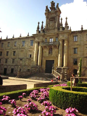 Church of San Martín Pinario in Santiago de Compostela