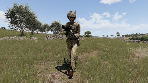 Arma3用イギリス軍のMPX BAF MOD