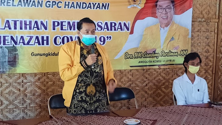 GPC Handayani Gunungkidul Latih Relawan Pelatihan Pemulasaran Jenazah Covid-19