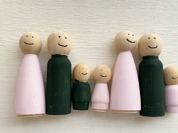 Simple Wooden Doll Craft 