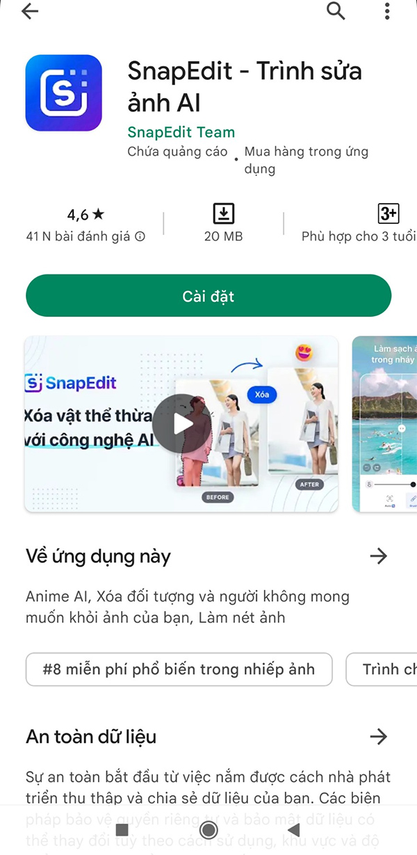 SnapEdit.App - Xóa vật thể, tách nền trong vài giây b3