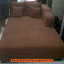 Sofa Kasur Jumbo + Bantal Kain Bebas Pilih