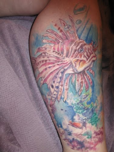 Pacific Tattoo Artist, Judy Parker has been creating the most amazing sea 