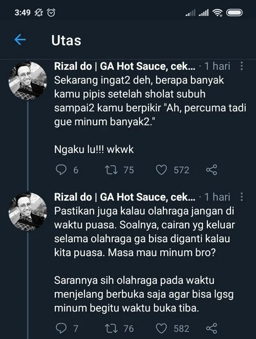  HATI-HATI! KEBIASAAN Berikut Bikin PUASAMU TIDAK SEHAT