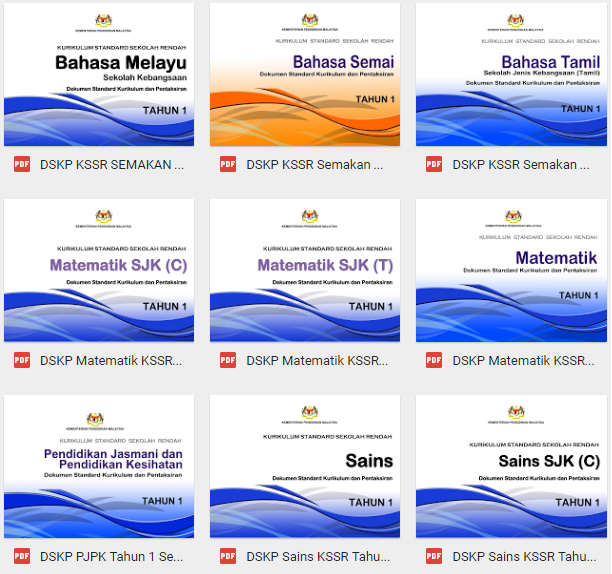 DSKP KSSR Tahun 1 Semakan 2017  LAMAN MATEMATIK