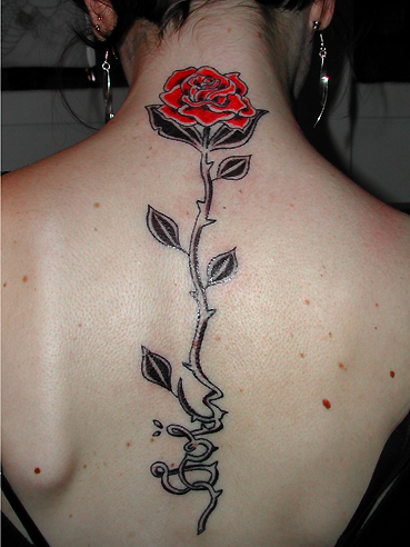 roses tattoos for girls