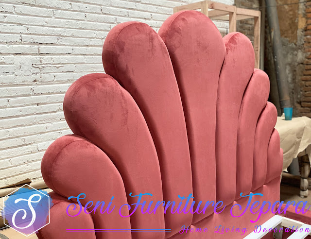 Tempat Tidur Minimalis Jepara Cheerful Pinky Color SF-0119