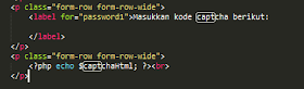 Membuat Captcha di HTML PHP Framework Codeigniter