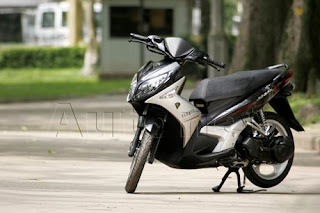 Yamaha motorcycle is very sweet