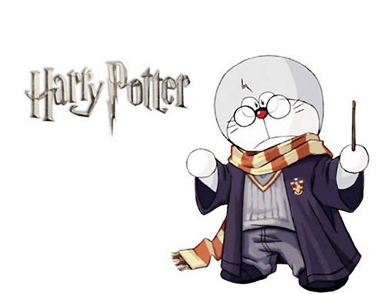 harry potter wallpaper free download. funny doraemon harry potter