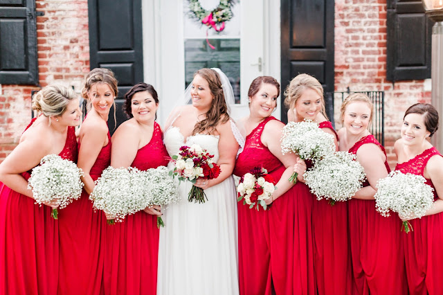 A Cranberry and Blue Autumn Wedding at Worsell Manor in Warwick, MD by Heather Ryan Photography 