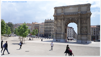 Marseille; Arco do Triunfo de Marselha; Porte d'Aix