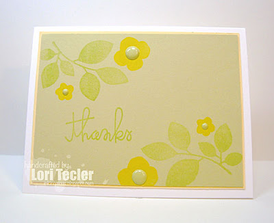 Botanical Thanks card-designed by Lori Tecler/Inking Aloud-stamps from Paper Smooches