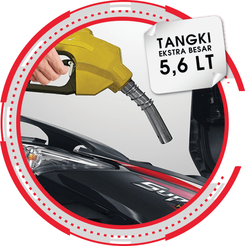 HONDA SUPRA X 125 HELM IN DEALER NAGAMAS MOTOR KLATEN