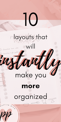 10 Layouts That Will Instantly Help You to be More Organized