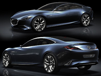 2010 Mazda Sport Cars Coupe Shinari Concept Car 