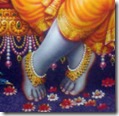 [Krishna's lotus feet]