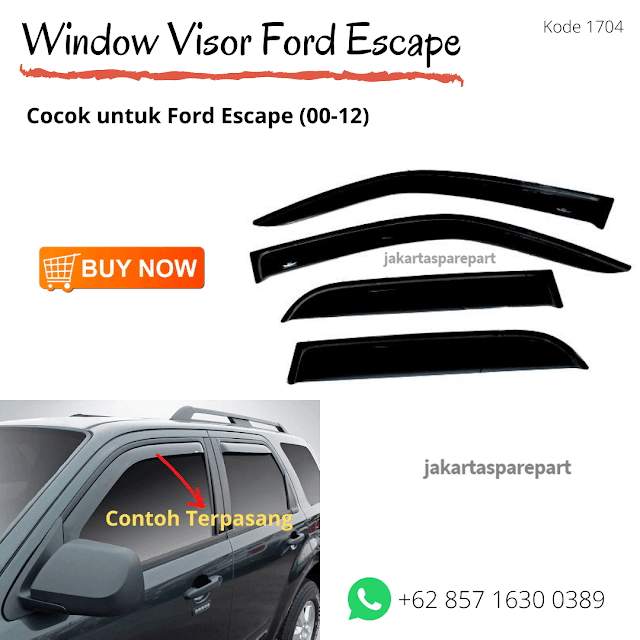 Window Visor Ford Escape