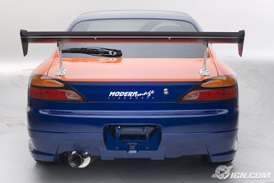 nissan silvia rear side