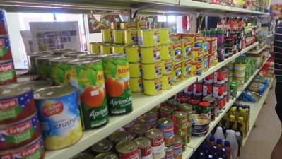 MG Store Shelves