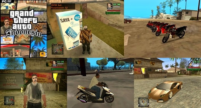 Download GTA Extreme Indonesia v7.1 (800 MB)