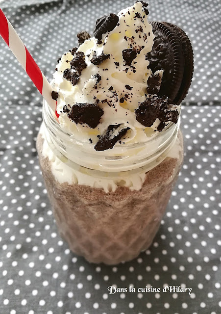 Milkshake ultra-gourmand Oreo-banane - Dans la cuisine d'Hilary