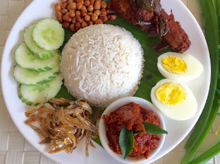 how to make Nasi lemak malaysia