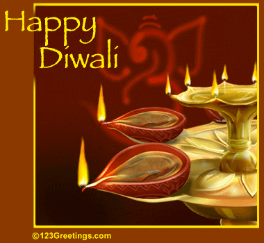diwali cards double