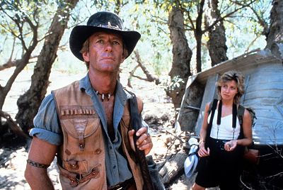 Paul Hogan and Linda Kozlowski