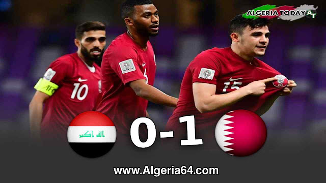 أهداف مباراة قطر تفوز على العراق