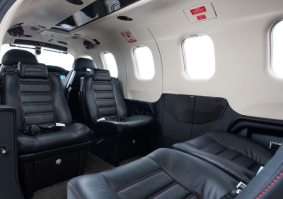 Daher TBM 930 interior