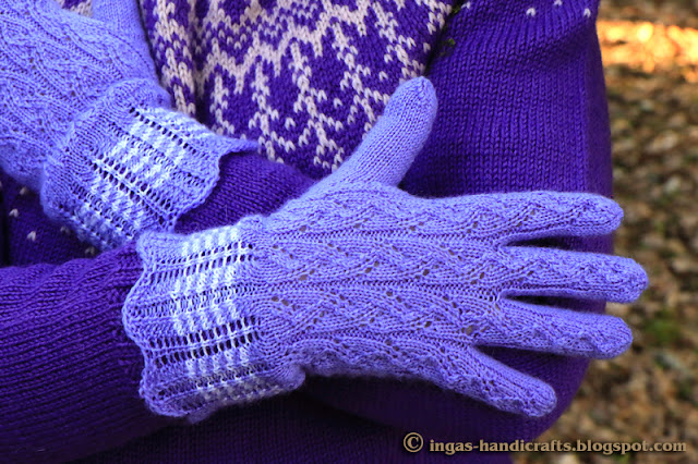 Pitsilised sõrmikud / Lace Gloves