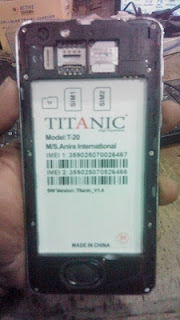 Titanic T-20 Flash file Tesd By GSM JAFOR