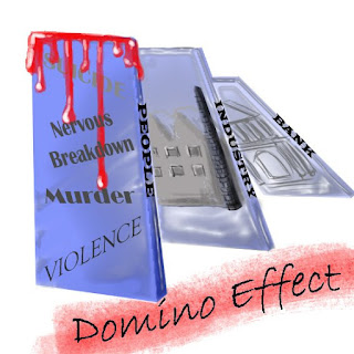 Domino Effect, Effet Domino, Dessin