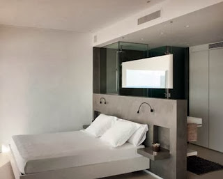 Bathrooms built in bedroom