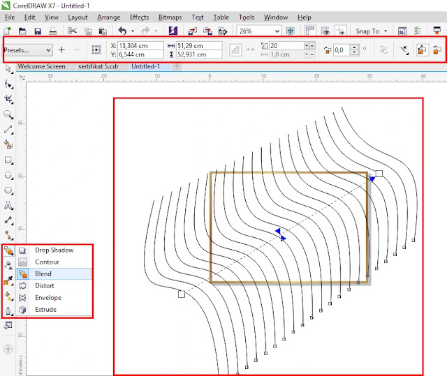 Ready To Print : Download Sertitikat CDR Coreldraw Elegant Emas