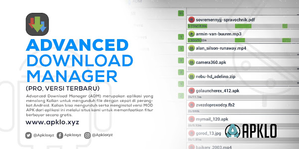 Advanced Download Manager (PRO, Versi Terbaru)