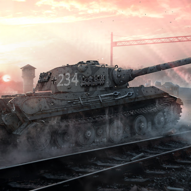 world of tanks E75 wallpaper engine